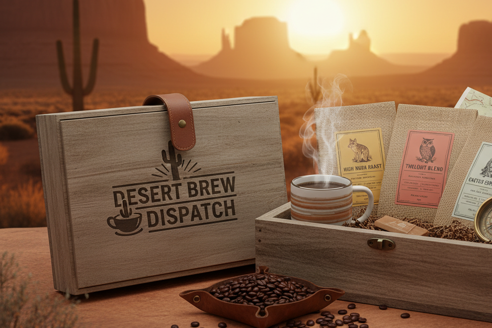 Desert Brew Dispatch coffee subscription club